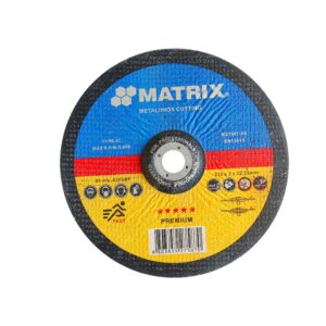 230mm Metal Cutting Disc 230x3mm Cutting Steel - Matrix